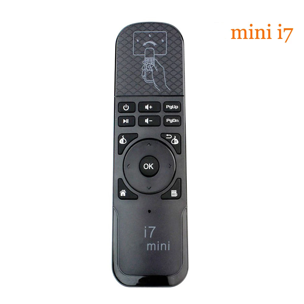 [WeChip] пульт дистанционного управления в виде мини Мышь Mini i7 2,4G Беспроводной Встроенный 6 оси для PPT/ПК/Smart tv/Android tv Box/PS3 обнаружения движени
