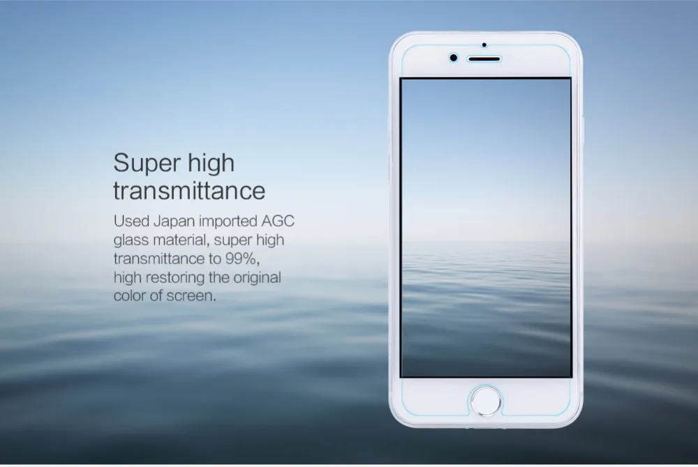 Закаленное стекло для Apple iPhone 8 Plus Защита экрана 7 NILLKIN Amazing H нанометр
