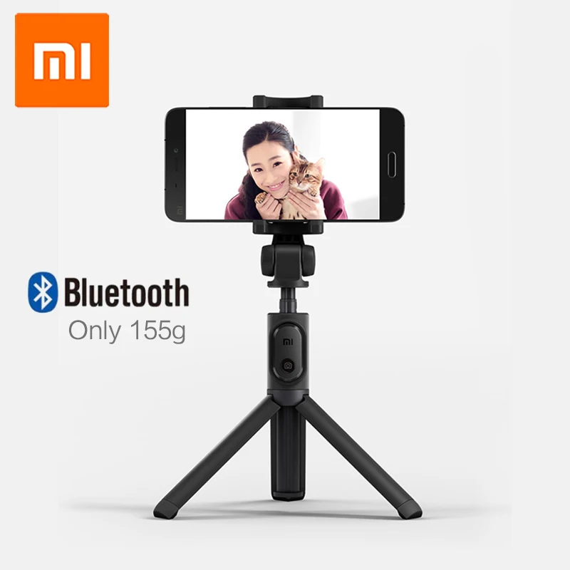 Селфи палка Xiaomi складной штатив монопод Bluetooth селфи Беспроводная кнопка с кнопкой спуска затвора для