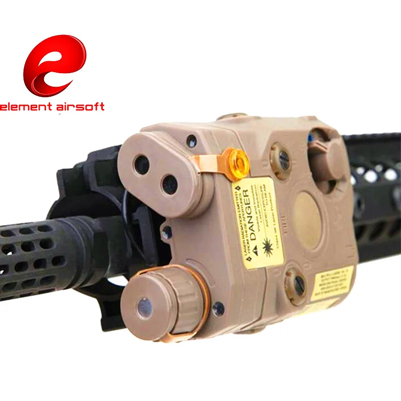 Тактический светильник Element Airsoft PEQ-15, Красный ИК-лазер, комбинированный WMX-200, охотничий фонарь, оружейный светильник, подходит для 20 мм, оружейный светильник PEQ15 EX418