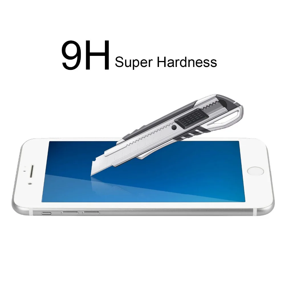 HOPCHAM закаленное стекло для iPhone 6 6s 7 8 с полным покрытием 9H изогнутая мягкая пленка