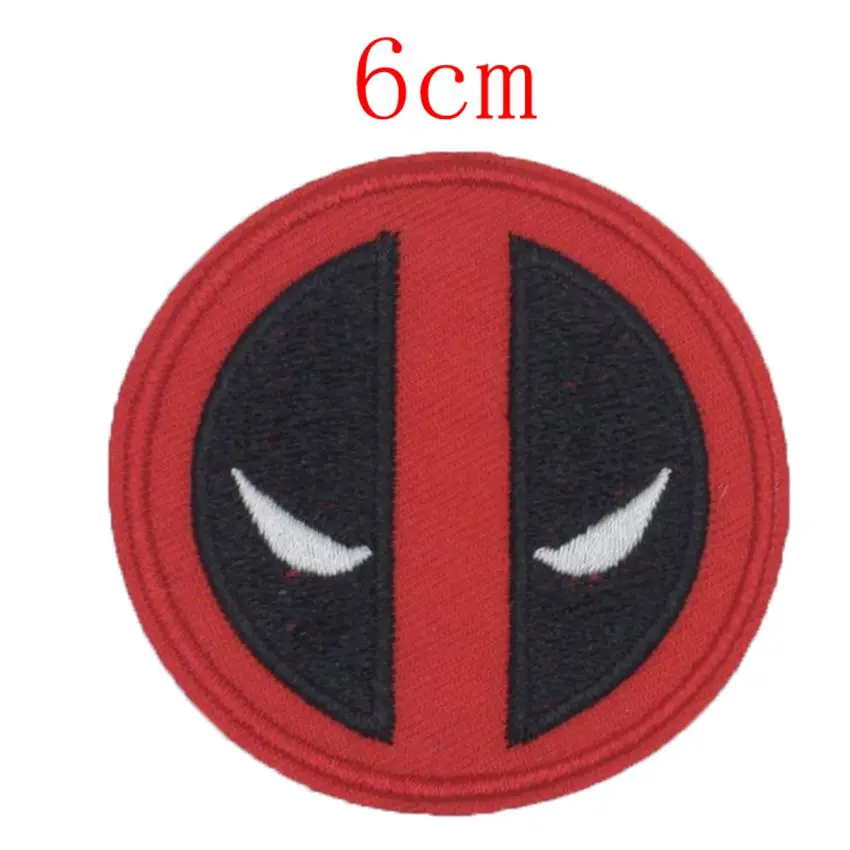 New ARRIVAL Cartoon Movie Universe Patch Anime EYES Rainbow Patches Halloween Robe Costume Embroidery Patch - Цвет: Яркий