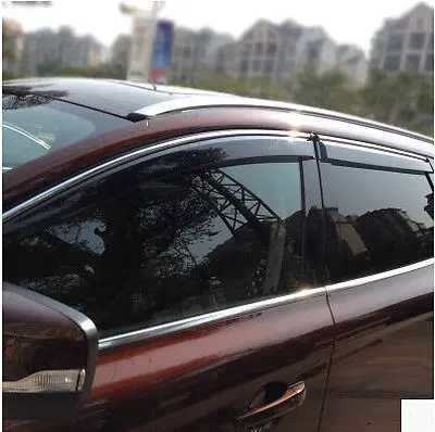 Window Visor Vent Shades Sun Rain Guard 4pcs For Volvo XC60 2009-2015 | Автомобили и мотоциклы