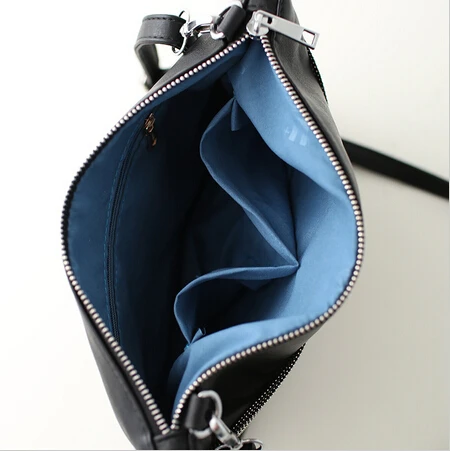 2017 качественный клатч вечерняя сумка черная кожаная на цепочке выше плеча