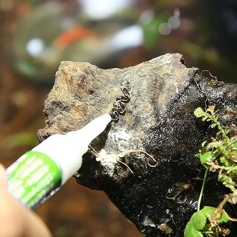 Клей для аквариума Aquascaping клей для водных растений мертвой древесины мох кораллового моря свежий камень аквариум