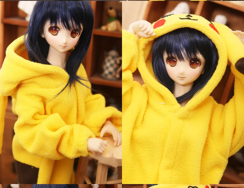 Милый желтый костюм животного для куклы BJD 1/6 YOSD 1/4 MSD 1/3 SD13 Одежда Uncle ALB13|Куклы| |