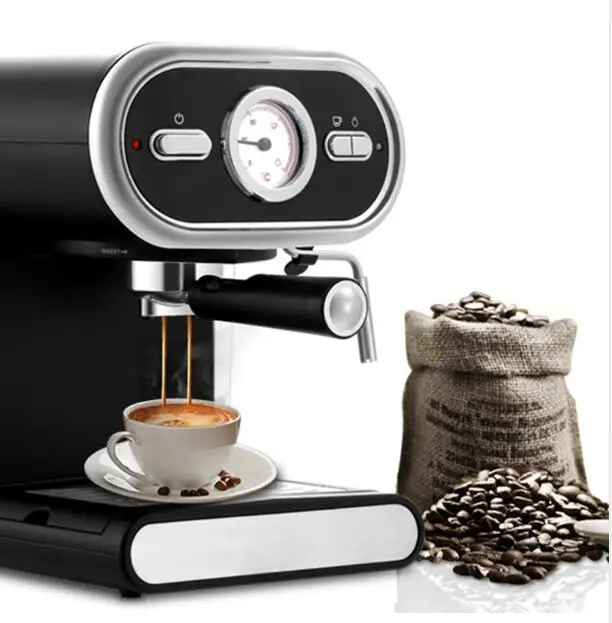 Espresso Coffee Machine Semi-automatic Coffee Maker Cappuccino Moka Milk Frother Foamer High-pressure 20BAR