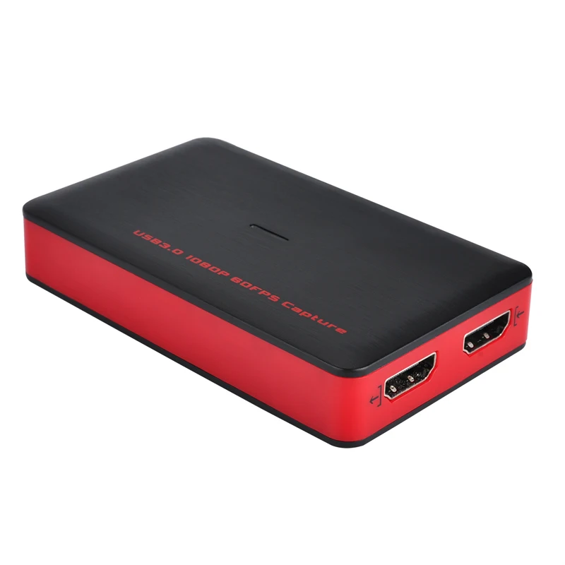 SB3.0 Vide1080P 60fps Video to PC or Live Steaming to Youtube with HDMI Output, HDMI to USB3.0 Capture Card Grabber