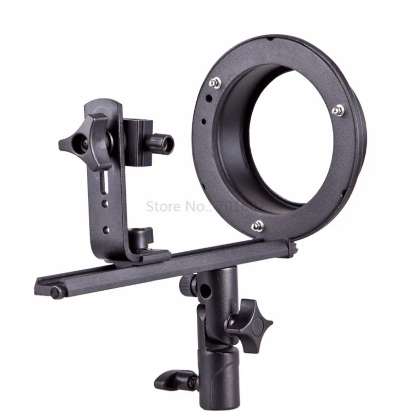 NICEFOTO TM Тип металлический студийная вспышка Speedlite кронштейн держатель с мини