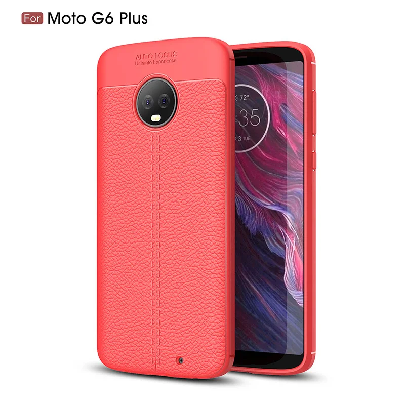Кожаный чехол Litchi для Motorola Moto E4 C E5 Play Go G4 G5 G5S G6 Plus X4 Z2 Z3 Play TPU мягкий чехол для Moto E4 Plus EU Coque