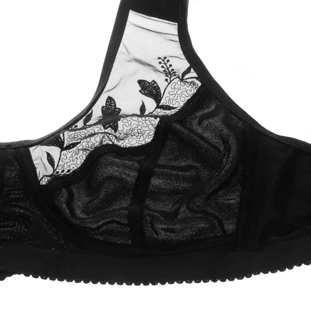 Сексуальный бесшовный бюстгальтер Ультратонкий размер плюс полная чашка без