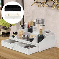 multi compartments makeup cosmetic drawer home office school brushes lotion lipsticks jewelry make up storage organizer drawer
