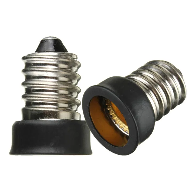

E14 to E12 Adapter Converter lamp adapter E12~E14 converter shrinkable tube New 100pcs