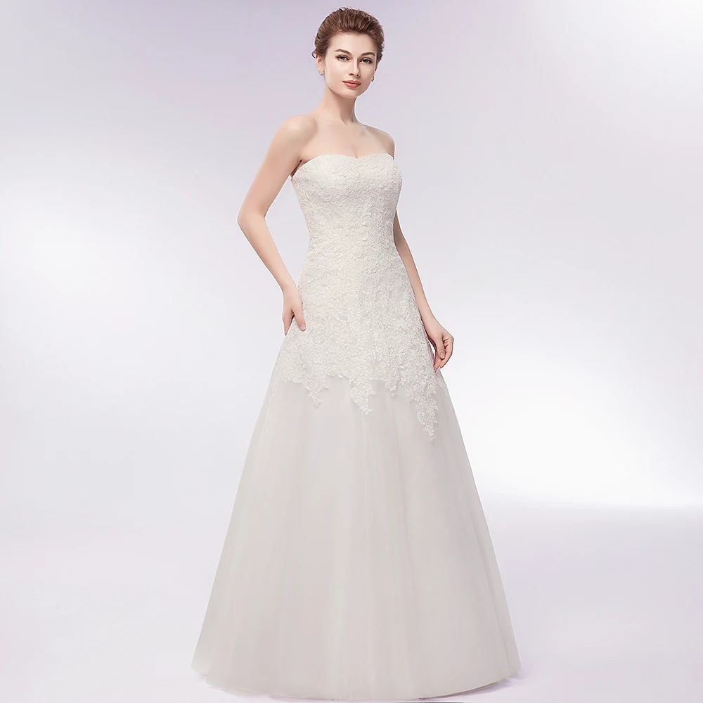 Gorgeous Sweetheart Neck Boho Wedding Dress Sexy Backless A Line Zipper Back Bride Vestido de Noiva Casamento | Свадьбы и торжества