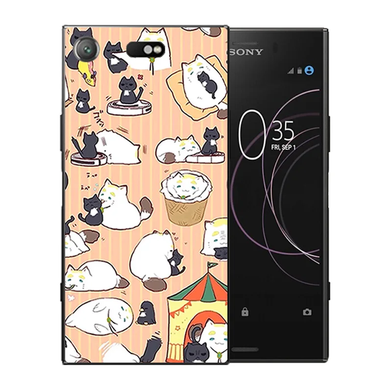 Для Sony Xperia XZ1 Compact чехол для телефона силиконовый роскошный гелевый компактный