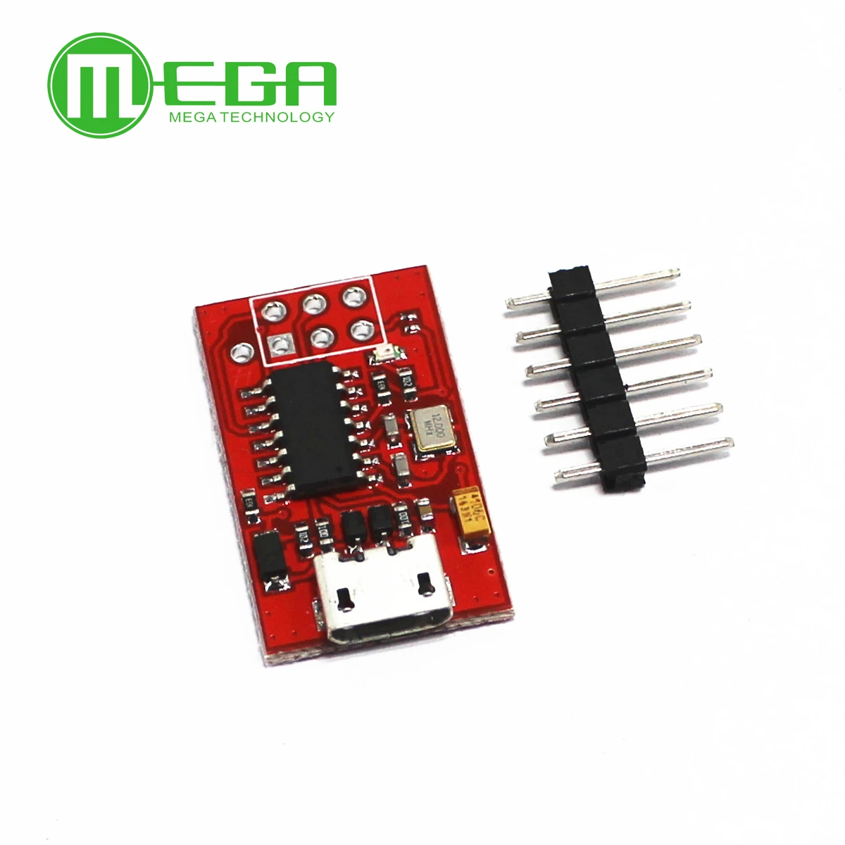 Миниатюрный программатор с Micro USB AVR ISP ATtiny44 ATTiny45 ATTiny85 модуль программатора USBTinyISP