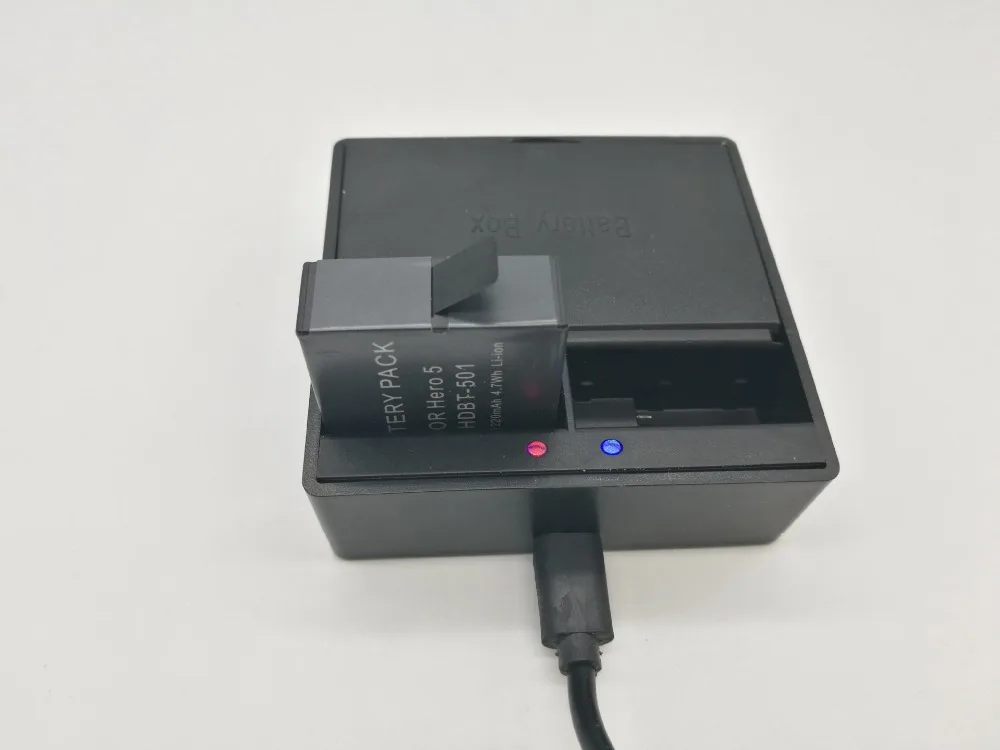 Новинка зарядное устройство для аккумулятора Ms.L.Meilyadigital USB кабель Gopro hero 5 go pro hero5