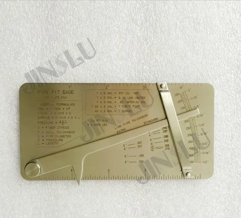 

Вогнутая линейка для проверки трубопровода из нержавеющей стали, простая в использовании