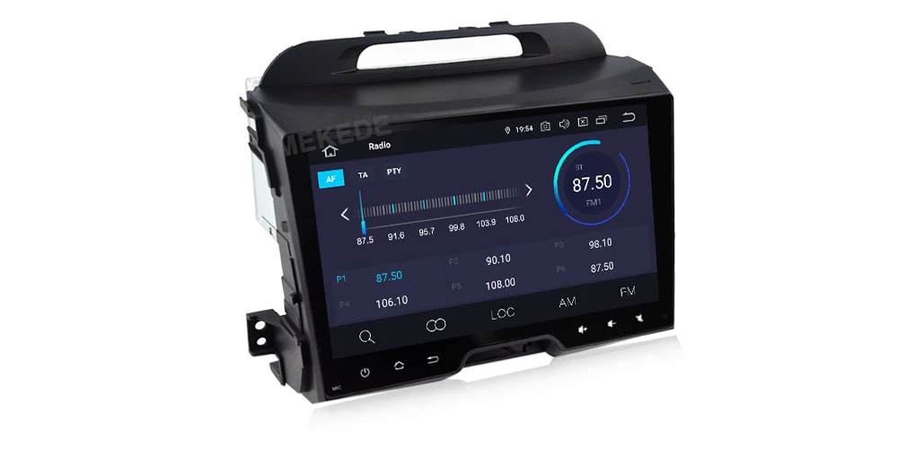 Mekede android 9,0 автомобильный Радио плеер для KIA sportage 2011- автомобильный магнитофон gps DVD PX30 wifi bluetooth carplay DAB