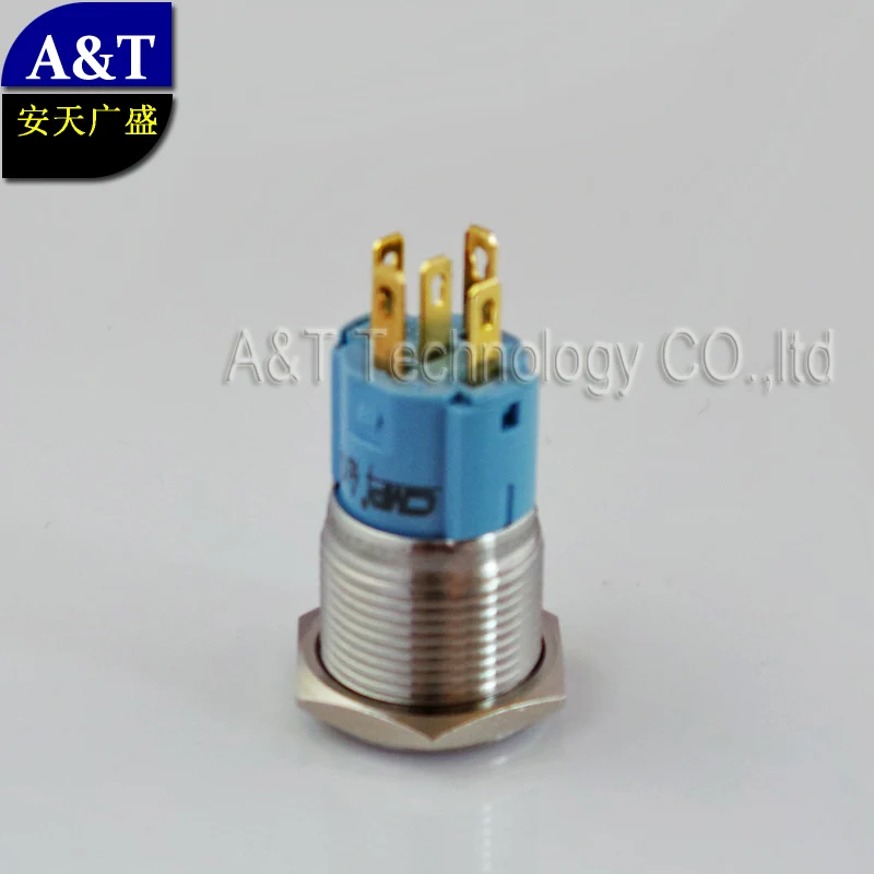 Автомобильная Лодка противотуманная фара кнопка включения питания 16 мм 12 в 24 В 220