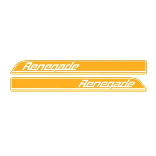 Orange EARLFAMILY 95 см x 10 см 2x капюшон боковые полосы графика(один для каждой стороны) виниловые наклейки комплект автомобиля Стикеры для Jeep Renegade CJ TJ YJ - Название цвета: Orange