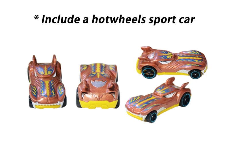 Mattel Hot Wheels автомобильный Игрушечный трек лимит прыжок классика фильм античный Hotwheels автомобили игрушка трек для детского подарка DJC05