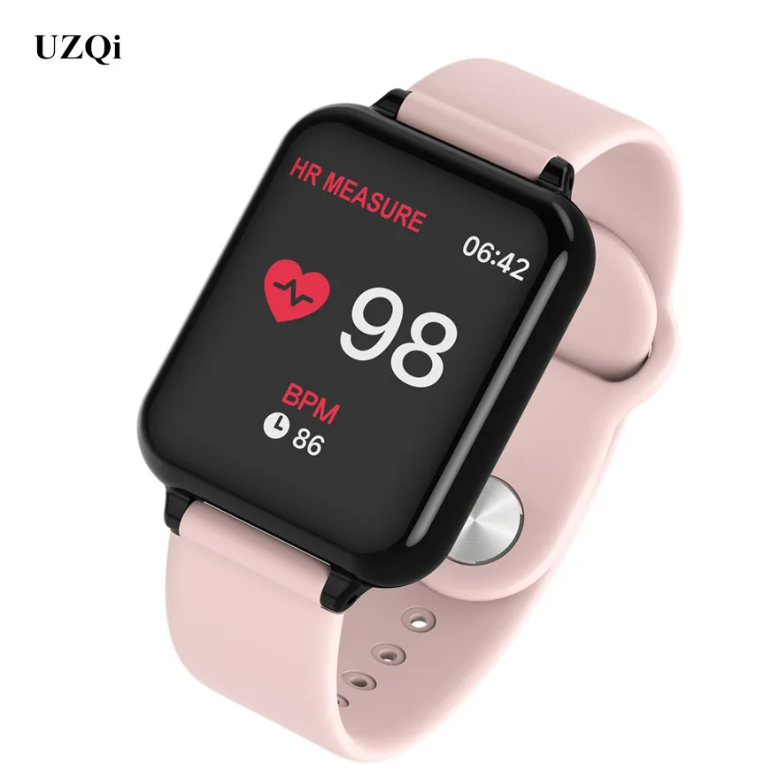 UZQi Smartwatches Для женщин мужские Фитнес спортивный браслет трекера физической