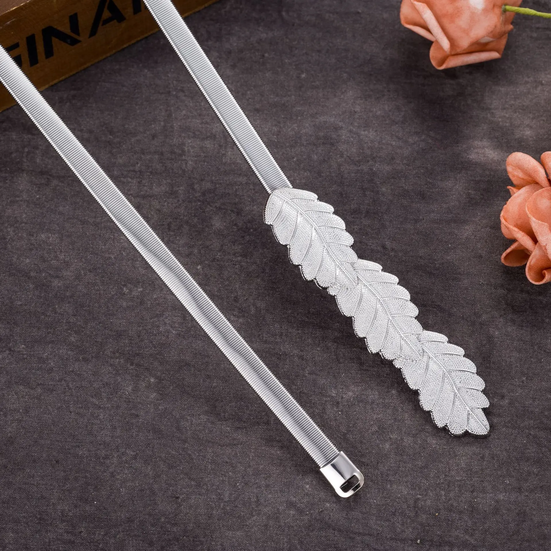 

New Summer Metal Gold Belts for Women Designer Brand Women Belts Female High Quality Waist Chain Elastic Thin Cummerbunds