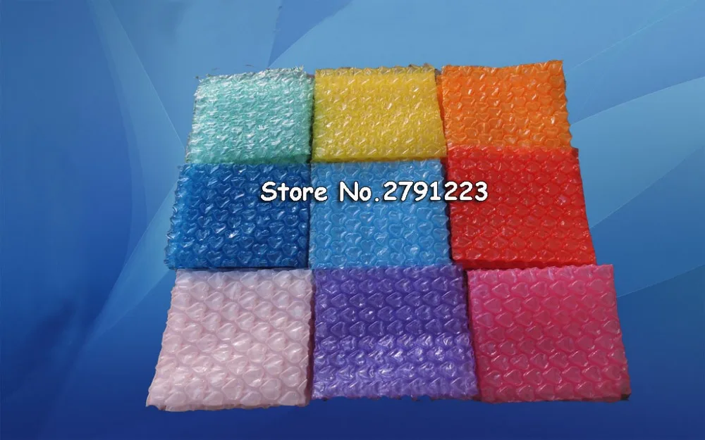 50 шт. новые пузырчатые пакеты в форме сердца надувной мешок пенопластовая пленка