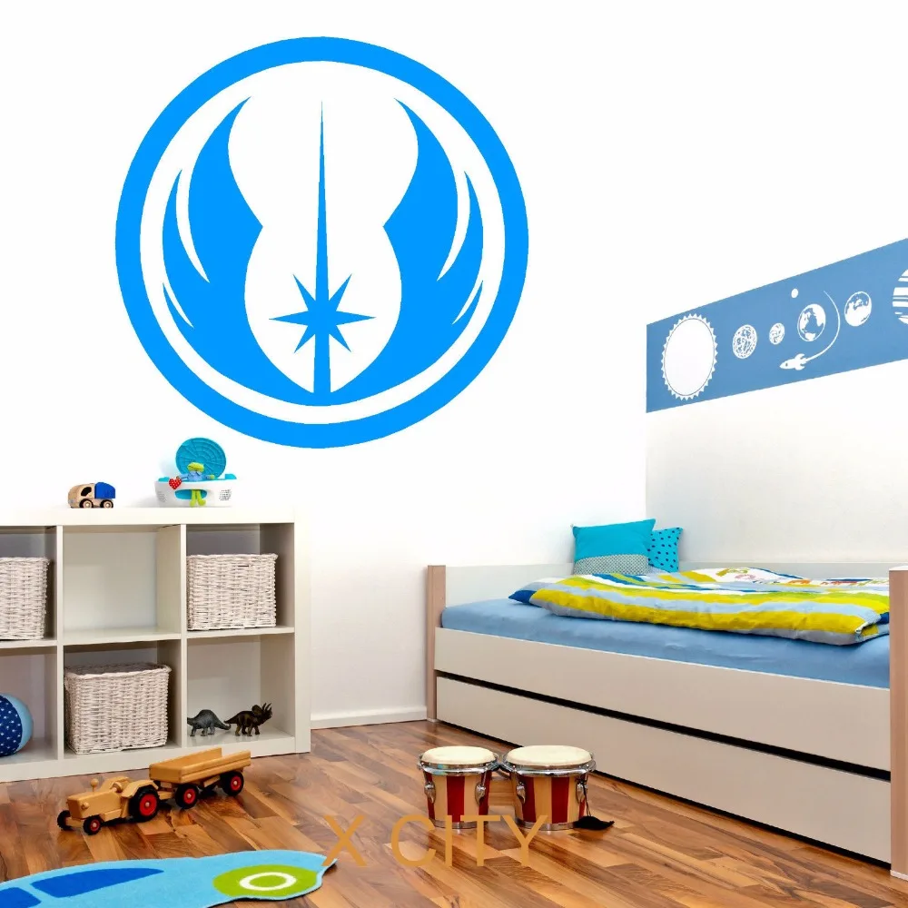 Джедай заказ символ Звездные войны настенные стикеры виниловые самоклеющиеся