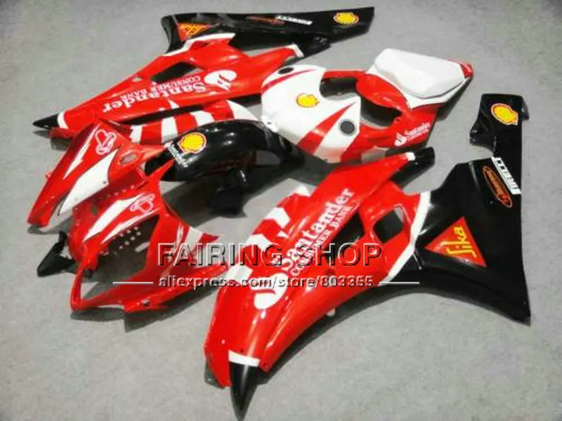 Комплект обтекателей для мотоцикла YAMAHA YZFR6 2006 2007 красного цвета комплект YZF1000 YZF R6