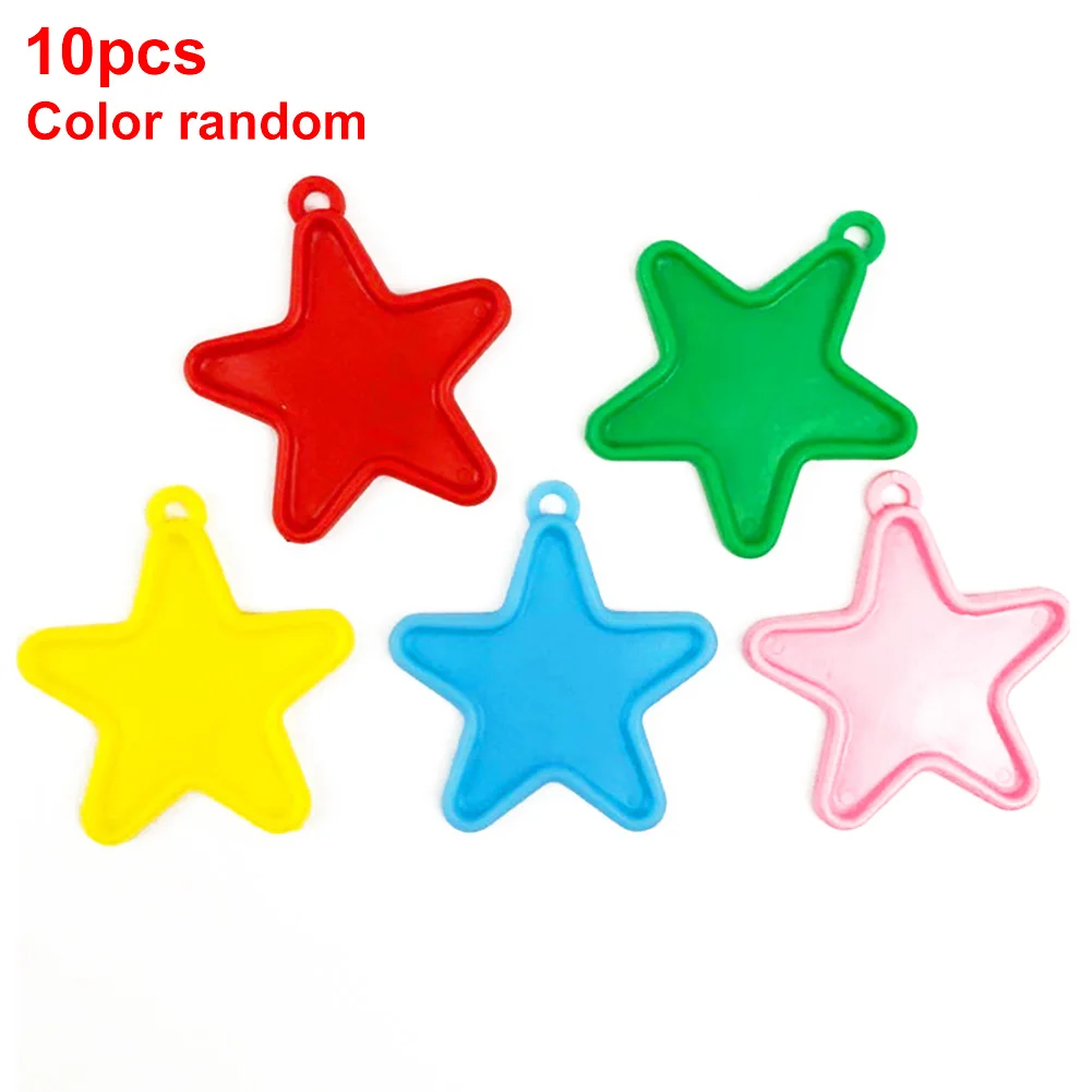 10 шт Алюминий фольга многоразовая Подвеска для вечеринок Свадебные тяжести блок