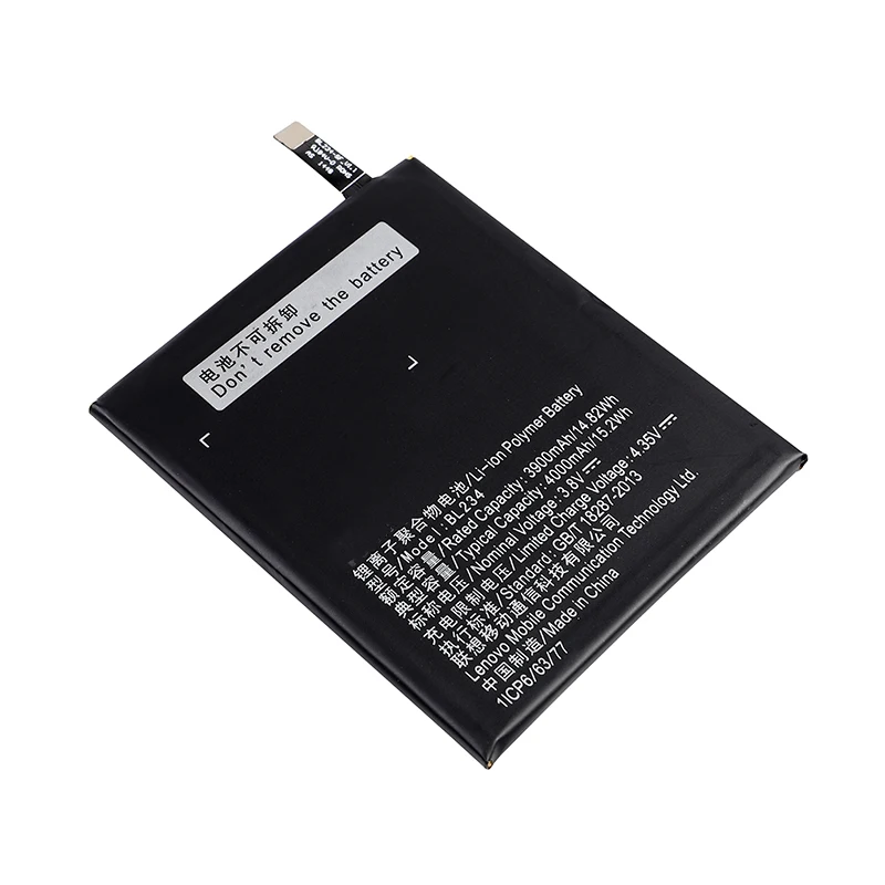 Оригинальный BL234 BL 234 для lenovo A5000 Vibe P1M P1MA40 P70 P70t T P70A A 4000 мА/ч литий ионная батарея
