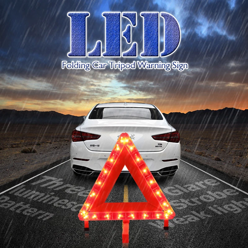 Авто безопасности Аварийный отражающий СВЕТОДИОДНЫЙ предупреждаПредупреждение