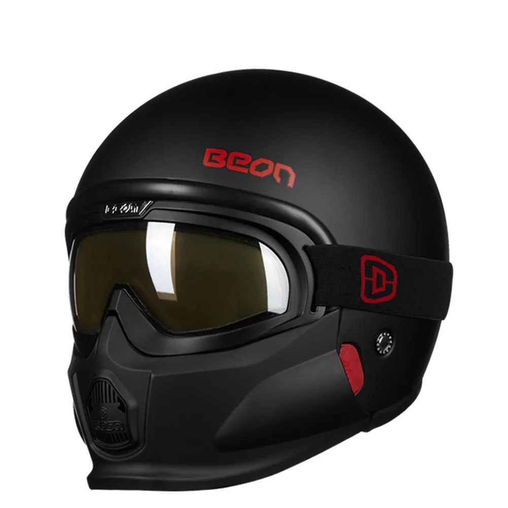 BEON Touring мотоциклетный шлем Ретро Casco мотоциклетные шлемы de Motociclista мото Винтаж Kask