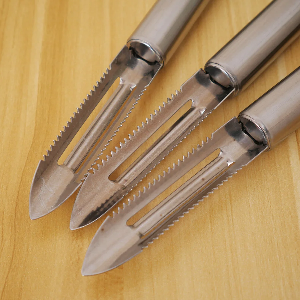 Овощечистка из нержавеющей стали 1 шт. нож для чистки рыбьей чешуи кухонные