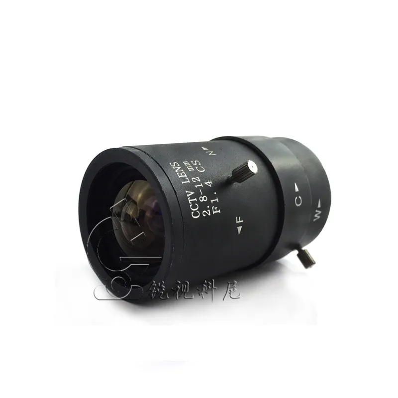 

Visual surveillance lens 2.8-12mm large field wide angle lens manual lens industrial surveillance lens