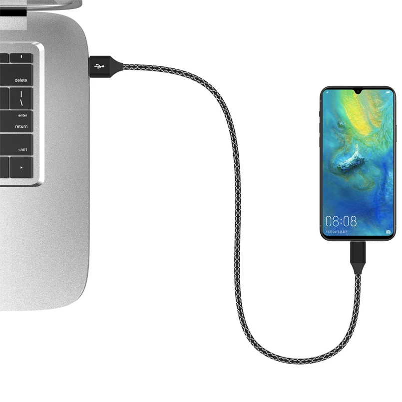 3а usb type C кабель для huawei P30 P20 Lite 1 м Быстрый mi cro Usb Быстрая зарядка USB Xiaomi Redmi Note 7 8