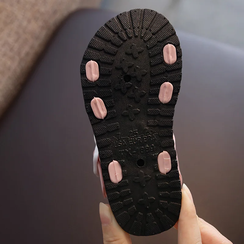 Сандалии для девочек Новинка 2019 года Летняя обувь принцессы с жемчугом в