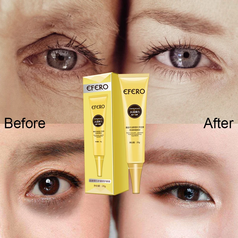 

1Pcs Eye Cream Skin Care Anti-Puffiness Anti-Wrinkle Repair Cream for Eyes Remove Dark Circle Moisturizing Eye Cream