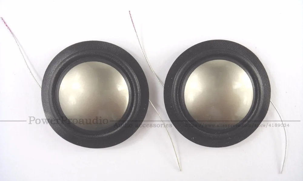 2 шт. Купольные высокочастотные динамики из титана и шелка 25 4 мм 5 (1 дюйм) 8