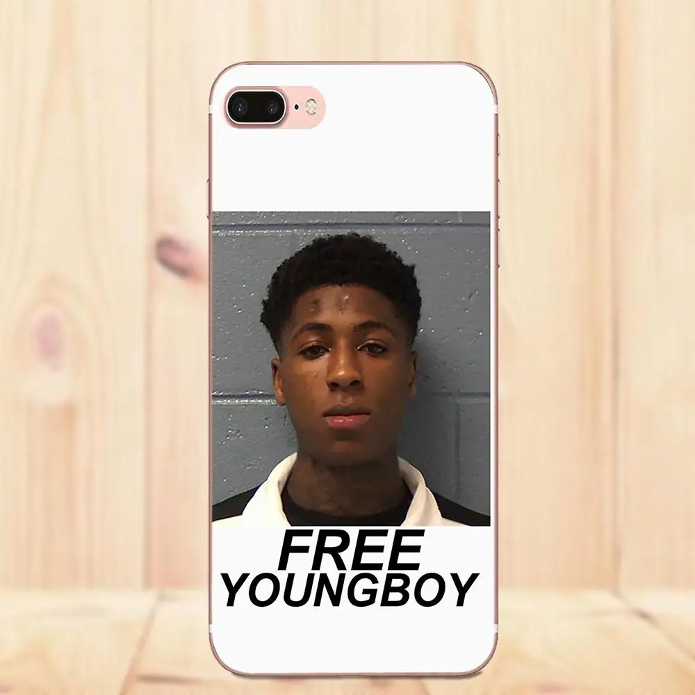 Youngboy никогда не сломал снова для Xiaomi Redmi 5 4A 3 3S Pro Mi4 Mi4i Mi5 Mi5S Mi Max Mix 2 Note 4 Plus Мягкий ТПУ