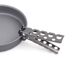 TOMSHOO походный горшок Сковорода захват ручка Чаша Захват уличная посуда анти-горячий горшок Сковорода захват руки держатель пикника дома