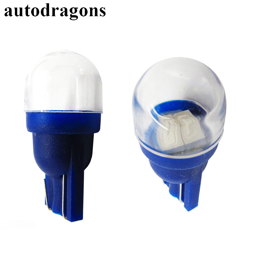100 шт. светодиодсветодиодный лампы autodragon 5630SMD 6 3 В 194 #555|t10 wedge|t10 194led 555 |