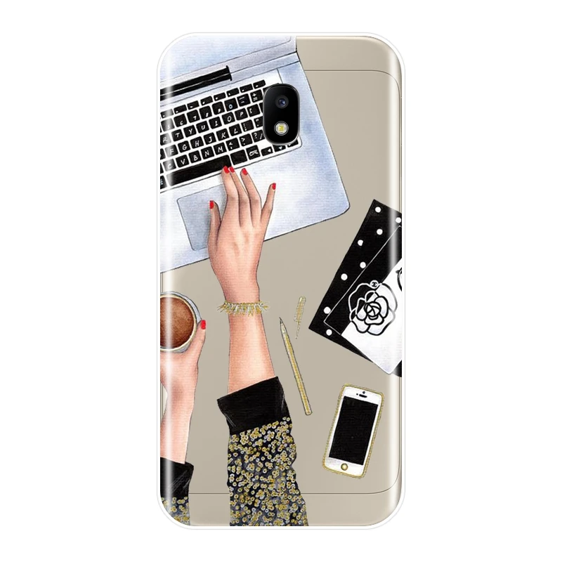 Задняя крышка из ТПУ для Samsung Galaxy J2 J5 J7 Prime J3 2015 2016 2017 силиконовый чехол телефона с