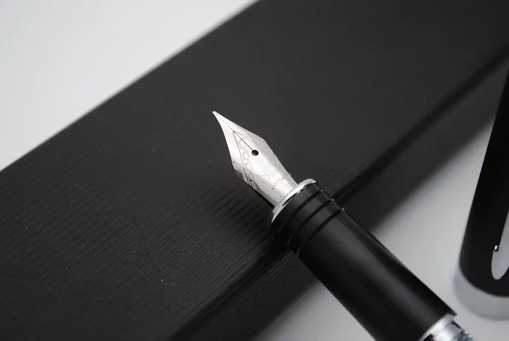 JINHAO 997 матовая Роскошная перьевая ручка высокого качества F Перо