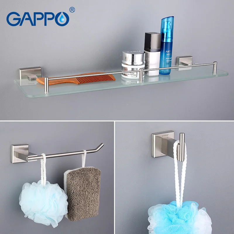 Gappo новое полотенце барный комод зажим держатель для бумаги держатель для зубной щетки банное полотенце заднее полотенце кольцо аксессуары для ванной комнаты Набор Мыла G17T11