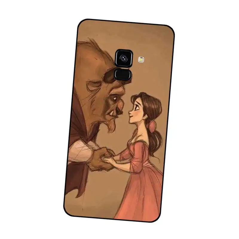 P012 Красота Зверь Черный силиконовый чехол для Samsung Galaxy J2 J3 J4 J5 J6 J7 J8 Pro Plus Prime 2018 2017 |