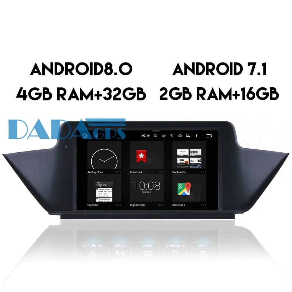 Автомагнитола на Android 8 0 головное устройство стерео GPS навигация для BMW X1 E84 2009 2010