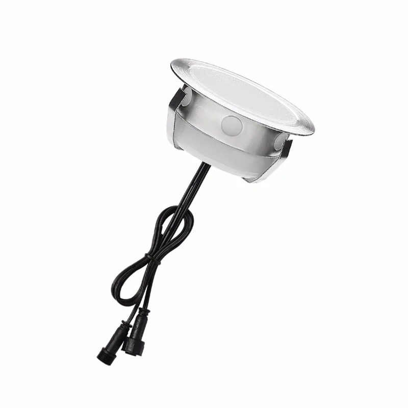 

QACA Home Decor Water Proof Garden Lawn Outdoor Led Corridor Light Exterior Floor Lighting Mini 30pcs/set Lamp Decking B112-30